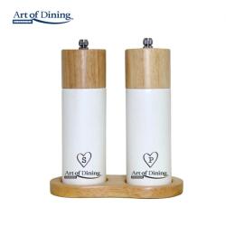 Heinner Set 2 Rasnite Sare & Piper 16 Cm+suport, Modern, Art (hr-jm2x16) Solnita condimente
