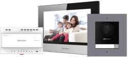 Hikvision Kit videointerfon IP Hikvision DS-KIS702, conexiune pe 2 fire, pentru (DS-KIS702Y)