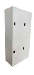  Vestiar Metal Cu 4 Usi (sch-cbnt-4lkr) Garderoba