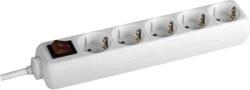 Bachmann Prelungitor Bachmann SELLY 5xCEE7/3 PC, cu intrerupator, lungime cablu 1.5m, (BM-3812545)