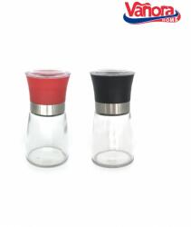 VANORA RASNITA CERAMICA SARE&PIPER 13.5CM, VANORA HOME (mix 2 culori in (VN-YMJ-170SP) Solnita condimente