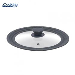 Heinner Capac Sticla Cu Margine Din Silicon Ajustabila Pe 3 Dimensiuni (hr-aer-28d32g)