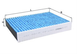 MAHLE Filtru habitaclu cu polifenol MAHLE LAO812 (LAO812)
