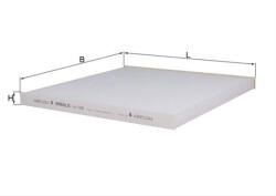 MAHLE Filtru habitaclu MAHLE LA931 (LA931)
