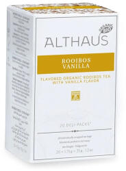 Althaus Rooibos Vanilla BIO - Organikus rooibos tea vaníliával, 20 × 1, 75 g (TEAALT111118)