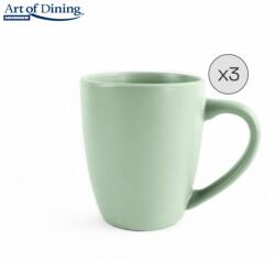 Heinner Set 3 Cani Ceramice 354 Ml, Yvonne, Art Of Dining (hr-wdf-y3543)