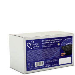 Italian Coffee Euphoria Napoletano Lavazza Blue kapszula - 30% Arabica · 70% Robusta, 50 × 9 g (50LB_EUPHORIA)