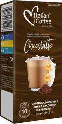Italian Coffee Cioccolatte Nespresso kompatibilis csokoládé kapszula vitaminokkal - 10 × 7 g (10ICNES_CIOCCOLATTE)