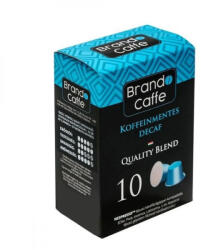 Brando Caffe Koffeinmentes Decaf Nespresso kapszula - 50% Arabica · 50% Robusta, 10 × 5 g (264453)