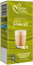 Italian Coffee Pistaccino Nespresso kapszula - Pisztácia ízű cappuccino, 10 × 7 g (10ICNES_PISTACCINO)