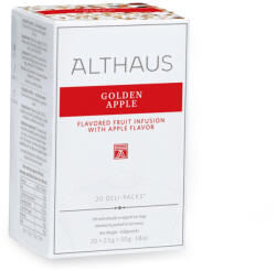 Althaus Golden Apple gyümölcstea - Deli Pack, 20 × 2, 5 g (268590)