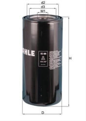 MAHLE Filtru ulei MAHLE OC484 (OC484)