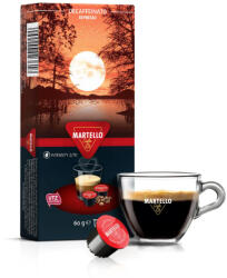 MARTELLO Decaffeinato Espresso kávékapszula - Koffeinmentes, 10 × 6 g - Martello kapszula