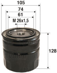 Valeo Filtru ulei VALEO 586032 (586032) - turbochic