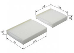 Bosch Filtru Habitaclu BOSCH 1987432136 (1987432136)