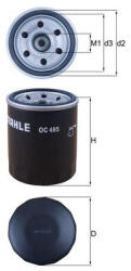 MAHLE Filtru ulei MAHLE OC495 (OC495)