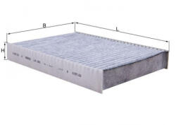 MAHLE Filtru habitaclu cu carbon activ MAHLE LAK686 (LAK686)