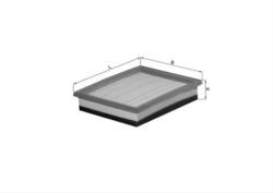 MAHLE Filtru aer MAHLE LX1036/2 (LX1036/2)