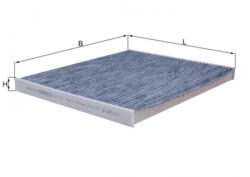 MAHLE Filtru habitaclu cu carbon activ MAHLE LAK373 (LAK373)
