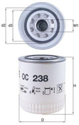 MAHLE Filtru ulei MAHLE OC238 (OC238)