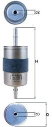 MAHLE Filtru combustibil MAHLE KL1055 (KL1055)