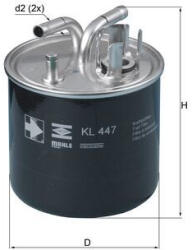 MAHLE Filtru combustibil MAHLE KL447 (KL447)