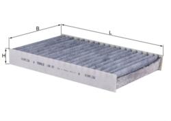 MAHLE Filtru habitaclu cu carbon activ MAHLE LAK87 (LAK87)