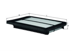 MAHLE Filtru Aer MAHLE LX2649 (LX2649)