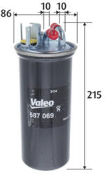 Valeo Filtru combustibil VALEO 587069 (587069) - turbochic
