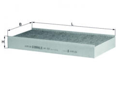 MAHLE Filtru habitaclu KNECHT cu carbon activ LAK232 (LAK232)