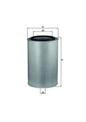MAHLE Filtru aer MAHLE LX273 (LX273)
