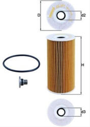 MAHLE Filtru ulei KNECHT OX377D (OX377D)