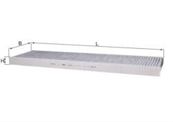 MAHLE Filtru habitaclu cu carbon activ MAHLE LAK85 (LAK85)