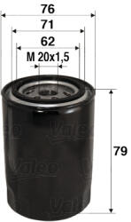 Valeo Filtru ulei VALEO 586037 (586037) - turbochic