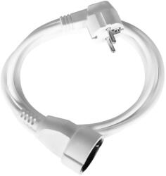Bachmann Cordon Fisa+Priza H05VV-F 3G1.5, 2m alb (BM-341.284) - generaltech