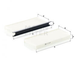 Mann Filter Filtru habitaclu MANN-FILTER CU24182 (CU2418-2)