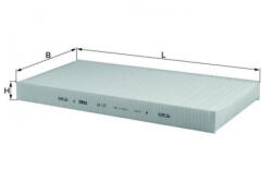 MAHLE Filtru habitaclu MAHLE LA117 (LA117)