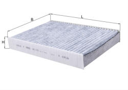 MAHLE Filtru habitaclu cu carbon activ MAHLE LAK1173 (LAK1173)