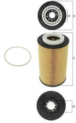 MAHLE Filtru ulei MAHLE OX1028D (OX1028D)