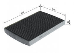 Bosch Filtru habitaclu BOSCH cu carbon activ PS 1987432371 (1987432371)
