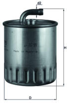 MAHLE Filtru combustibil MAHLE KL179 (KL179)