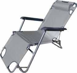 Heinner Sezlong Gri 153x60x79cm (dszg001) - generaltech