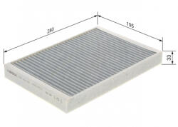 Bosch Filtru habitaclu cu carbon activ BOSCH 1987432405 (1987432405)
