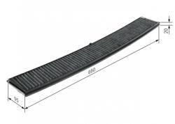 Bosch Filtru habitaclu BOSCH cu carbon activ 1987432336 (1987432336)