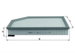 MAHLE Filtru Aer MAHLE LX15912 (LX1591/2)