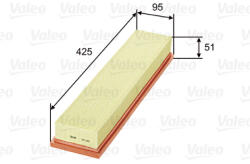 Valeo Filtru aer VALEO 585080 (585080) - turbochic