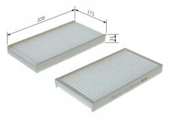 Bosch Filtru habitaclu BOSCH 1987435184 (1987435184)