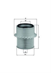 MAHLE Filtru aer KNECHT LX673 (LX673)