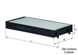 MAHLE Filtru habitaclu KNECHT LA221/S (LA221/S)