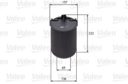 Valeo Filtru Aer VALEO 585742 (585742) - turbochic